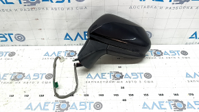 Left side mirror assembly for Toyota Camry v70 18-24, 3-pin, black