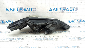 Left front headlight for Toyota Camry v70 18-18 halogen + LED, polished, varnish peeling