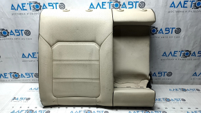 Right rear seat backrest VW Passat b7 12-15 USA beige leather, dry cleanable