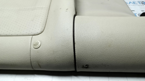 Right rear seat backrest VW Passat b7 12-15 USA beige leather, dry cleanable