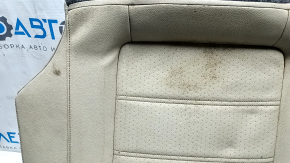 Rear seat cushion for VW Passat b7 12-15 USA, beige leather, dry-cleanable