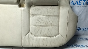Rear seat cushion for VW Passat b7 12-15 USA, beige leather, dry-cleanable