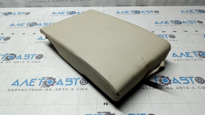 Rear seat back armrest for VW Passat b7 12-15 USA, beige leather, dry-cleanable, scratched