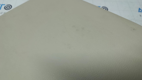 Rear seat back armrest for VW Passat b7 12-15 USA, beige leather, dry-cleanable, scratched