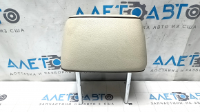 Rear right headrest for VW Passat b7 12-15 USA, beige leather with black stitching