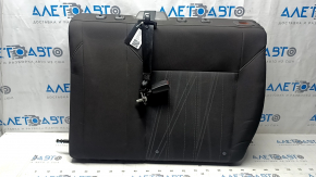 Left rear seat backrest for Ford Focus mk3 15-18, black cloth