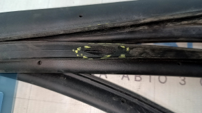 Toyota Avalon 13-18 front left door seal, fasteners torn