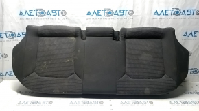 Rear seat cushion for VW Passat b8 16-19 USA, black fabric, black stitching, worn, dry cleanable