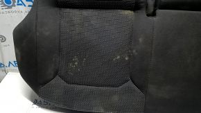 Rear seat cushion for VW Passat b8 16-19 USA, black fabric, black stitching, worn, dry cleanable