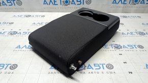 Armrest Backrest of the rear row of seats, right VW Passat b8 16-19 USA, black cloth, dry cleanable