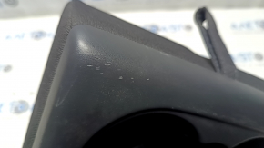 Armrest Backrest of the rear row of seats, right VW Passat b8 16-19 USA, black cloth, dry cleanable