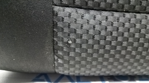 Right rear seat backrest for VW Passat b7 12-15 USA, black fabric, missing fragment