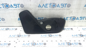 Right side passenger seat trim for Jeep Compass 17-25, black, worn
