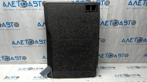 Left rear seat back for VW Passat b7 12-15 USA, black leather with gray insert, dry cleanable