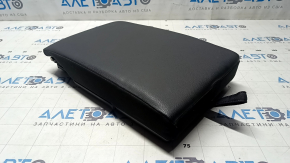 Rear seat back armrest for VW Passat b7 12-15 USA, black leather, scratches