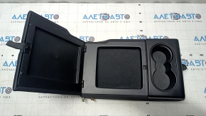 Rear seat back armrest for VW Passat b7 12-15 USA, black leather, scratches