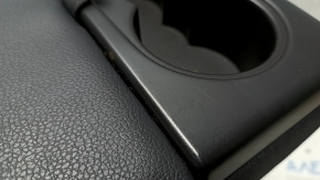 Rear seat back armrest for VW Passat b7 12-15 USA, black leather, scratches