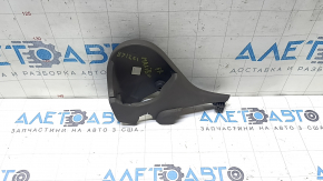 Chevrolet Malibu 16-25 passenger seat trim, left side, gray, worn