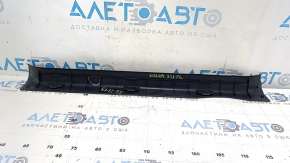 Front left inner door sill trim for Toyota Avalon 13-18, black, broken fasteners, scratches