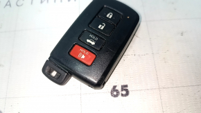 Toyota Avalon 13-18 smart key, 4 buttons, bumps, scratches