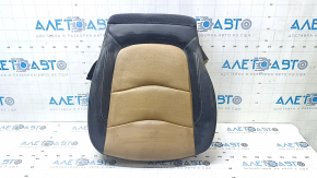 Chevrolet Volt 16 passenger seat cushion upholstery - leather + gray cloth, heated, dry-cleanable
