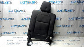 Right rear seat back, 3rd row, Acura MDX 14-16, black leather, with headrest, dents, scratches
