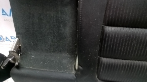 Rear seat backrest, 2nd row, left, Mazda 6 18 - beige leather, perforated, without headrests, needs cleaning, wrinkled