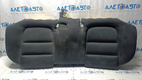 Rear seat cushion, 2nd row, Mazda 6 18-21, beige leather, perforated, dry-cleanable, wrinkled