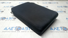 Mazda 6 19-21 rear seat cushion, black leather with perforations, needs cleaning, dents, without plug