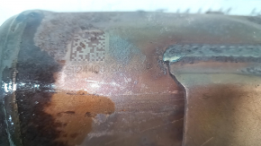 Lincoln MKC 17-19 2.0T exhaust pipe with catalytic converter, torn mesh, rusty