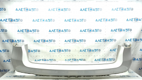 Bare rear bumper for Mercedes GLC 300 19-22 without parking sensors, silver, scratches