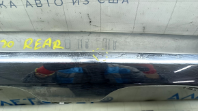 Mercedes GLC 300 20-22 chrome rear bumper lip trim, scratches