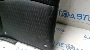 Honda Accord 17 rear seat back, black, dry-cleanable, faded