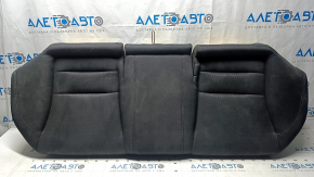 Rear seat cushion for a Honda Accord 17, beige leather with perforations, dents, dry-cleanable