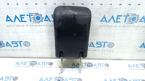 Headrest 3rd row rear left Nissan Pathfinder 13-16 black leather, wrinkled