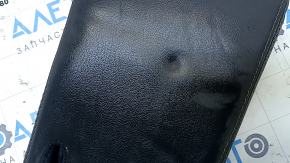 Headrest 3rd row rear left Nissan Pathfinder 13-16 black leather, wrinkled