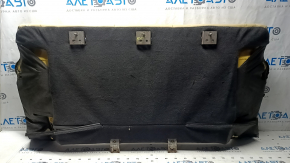 Cadillac ATS 13 rear seat back - beige leather, needs cleaning, dented