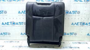 Rear seat backrest, 3rd row, right, Nissan Pathfinder 13-16, black leather
