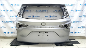 Naked tailgate with glass for Toyota Sienna 21-24, plastic, tinted, silver 1J9, dent, scratch, scratches on glass