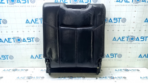 Rear seat backrest, 3rd row, left, Nissan Pathfinder 13-16, black leather
