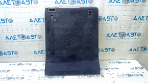 Rear seat backrest, 3rd row, left, Nissan Pathfinder 13-16, black leather
