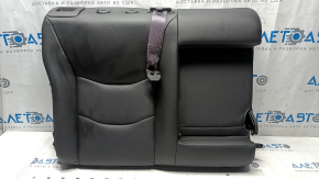 Right rear seat back for Chevrolet Volt 16 - black leather, with belt