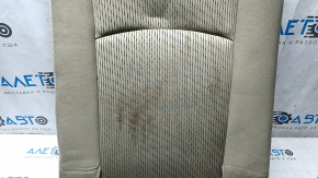 Right rear seat back, 3rd row, Dodge Journey 11-19, beige fabric, dented, dry cleanable