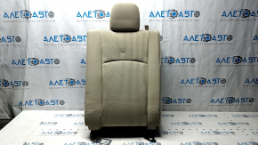 Left rear seat backrest, 3rd row, Dodge Journey 11-19, beige fabric, dented