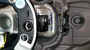 Mercedes GLC 20-22 steering wheel, black leather, heated, worn, with tears
