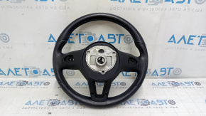 Mercedes GLC 20-22 steering wheel, black leather, heated, worn, with tears