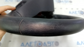 Mercedes GLC 20-22 steering wheel, black leather, heated, worn, with tears
