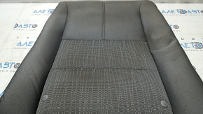 Right rear seat backrest for a 1920 Chevrolet Impala, gray cloth, dry-cleanable, dented