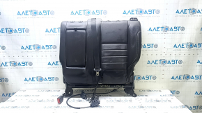 Rear seat backrest, 2nd row, left, Ford C-max MK2 13-18, black leather, with seat belt