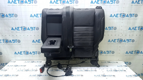Rear seat backrest, 2nd row, left, Ford C-max MK2 13-18, black leather, with seat belt